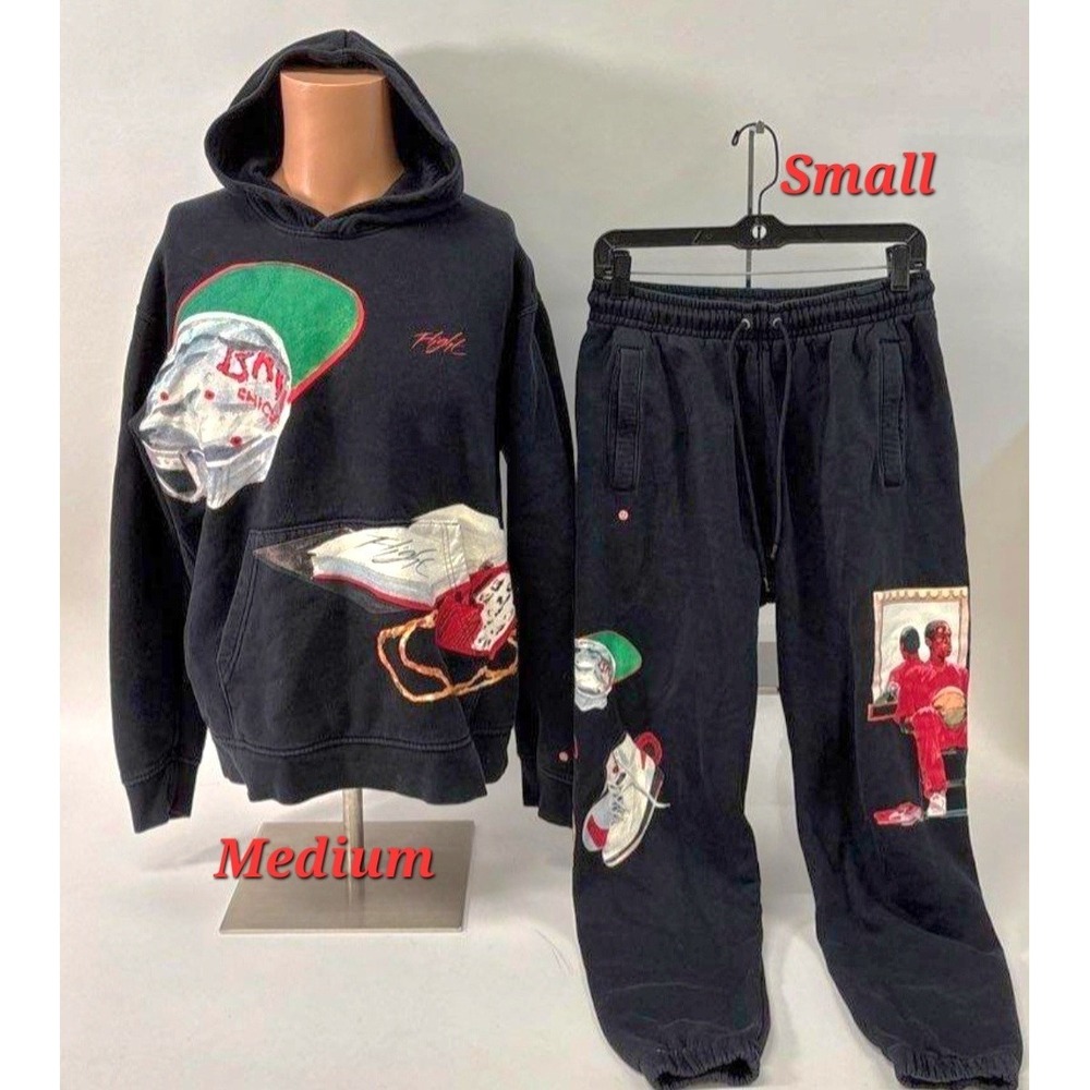 Jordan Artist Series by Jacob Rochester Hoodie and Sweatpants M-S